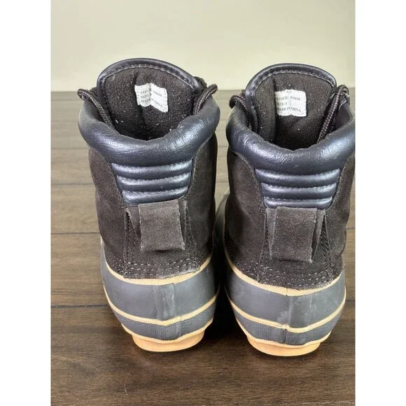 LaCrosse Men's Duck Suede Thinsulate Winter Outdoor Snow Ankle Lace Boots Size 8 - Picture 4 of 6